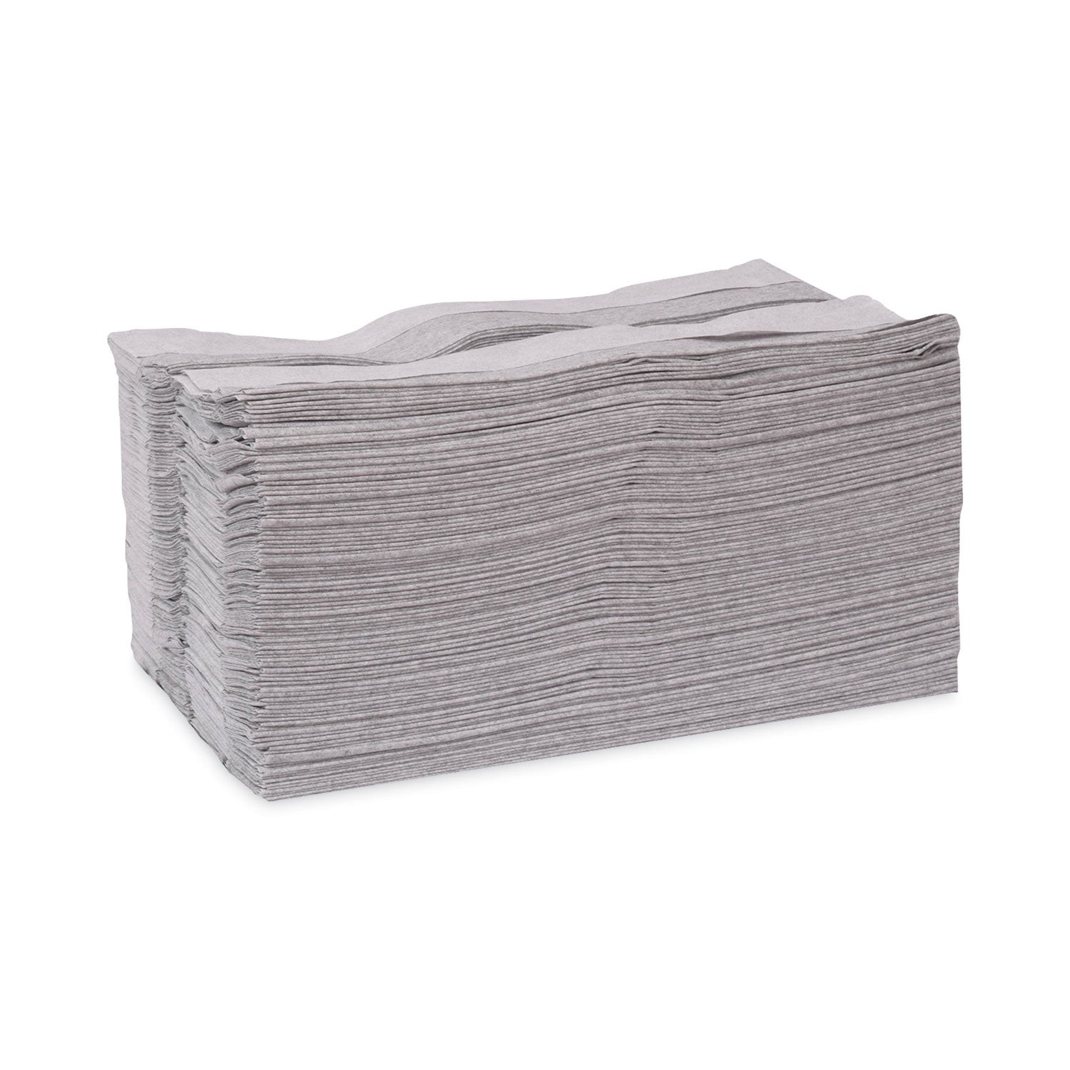 Tork® Industrial Cleaning Cloths, 1-Ply, 16.34 x 14, Gray, 210 Wipes/Box
