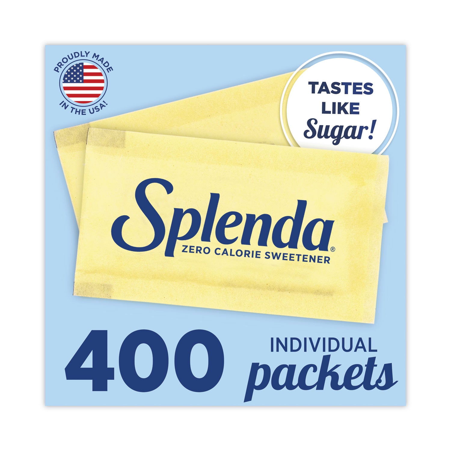 Splenda® No Calorie Sweetener, 1 g Packet, 400/Box