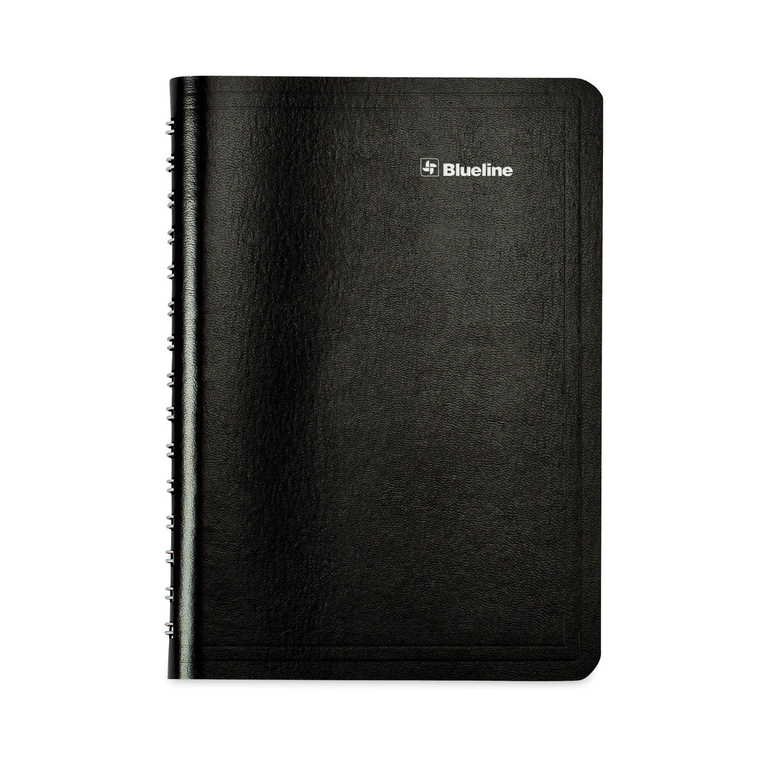 Blueline® Academic Daily/Monthly Planner, 8 x 5, Black Cover, 12-Month (Aug to July): 2024 to 2025