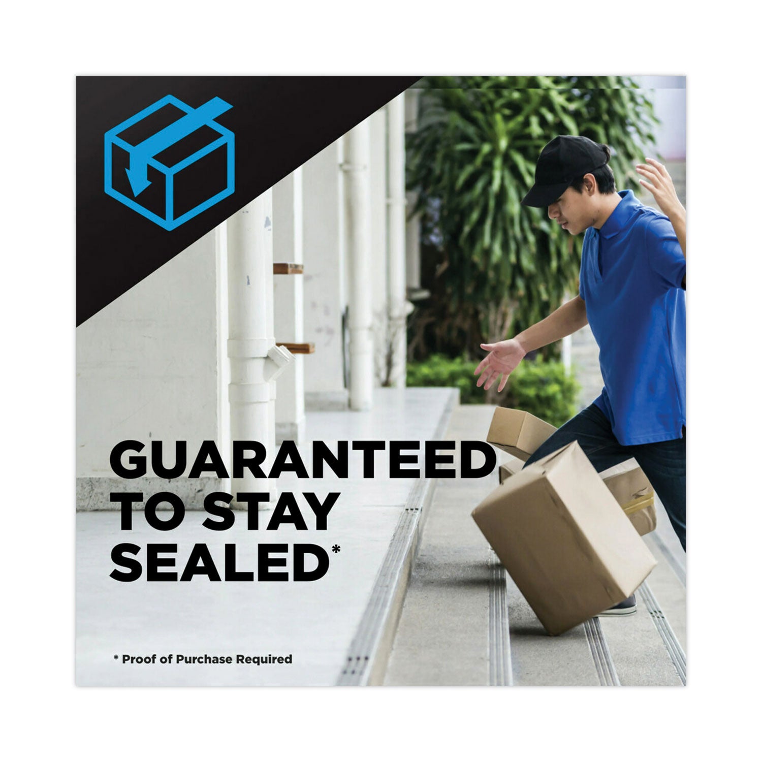 Scotch® 3850 Heavy-Duty Packaging Tape With Dispenser, 1.5" Core, 1.88" X 66.66 Ft, Clear, 6/pack