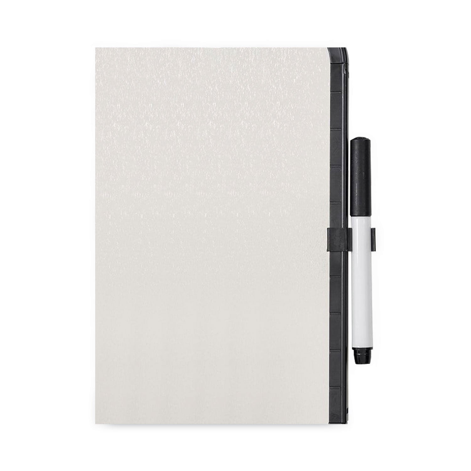MasterVision® Magnetic Dry Erase Board, 11" x 14", White Surface, Black Plastic Frame