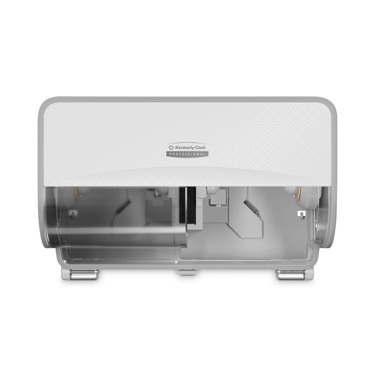 ICON Coreless Standard Roll Toilet Paper Dispenser, 8.43 x 13 x 7.25, White Mosaic