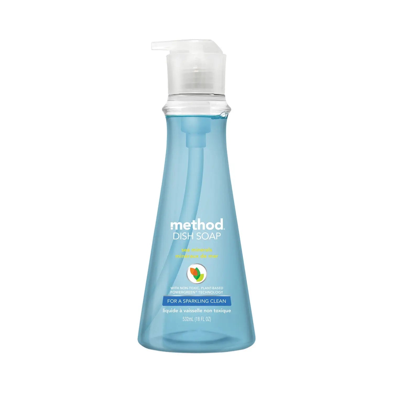 Dish Soap, Sea Minerals, 18 oz Pump Bottle