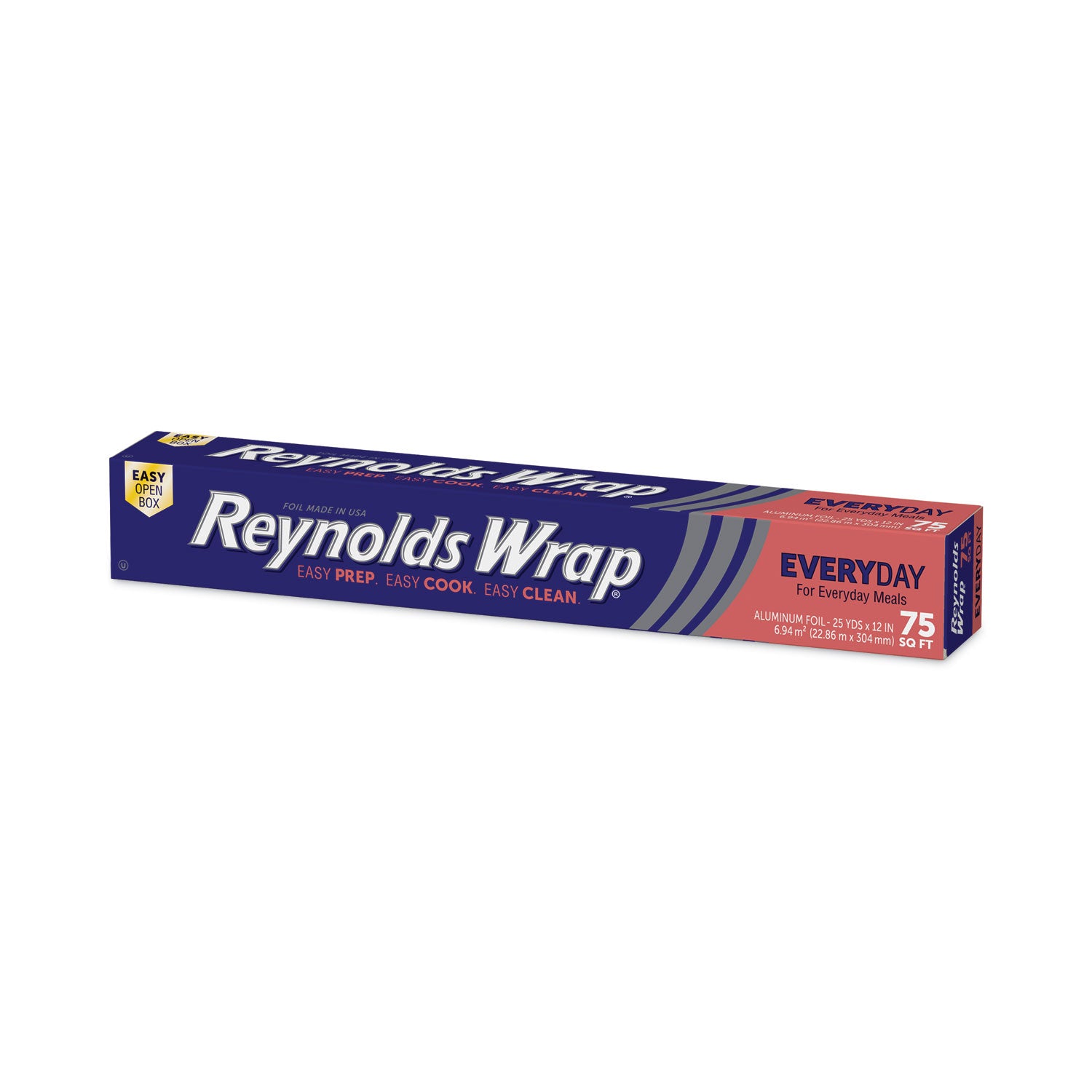 Reynolds Wrap® Standard Aluminum Foil Roll, 12" x 75 ft, 35/Carton