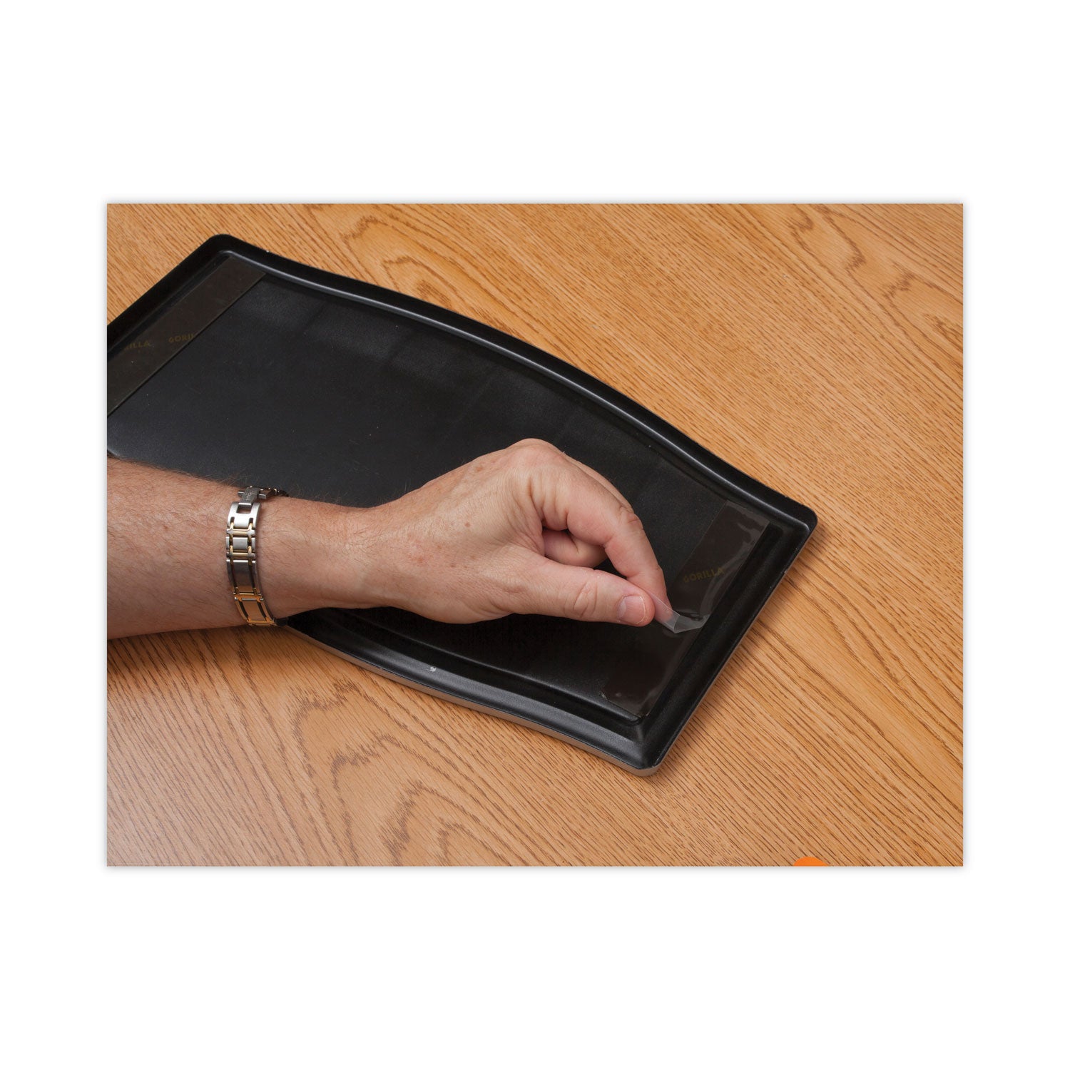 Gorilla® Tough and Clear Double-Sided Mounting Tape, Permanent, Holds Up to 0.25 lb per Inch, 1" x 12.5 ft, Clear