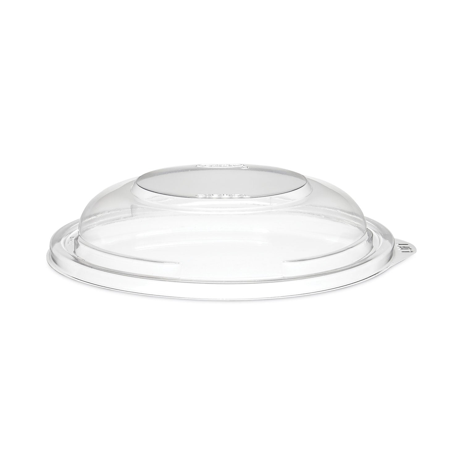 Dart® PresentaBowls Clear Dome Lids, 5.4" Diameter x 1.1" h, Plastic, 504/Carton