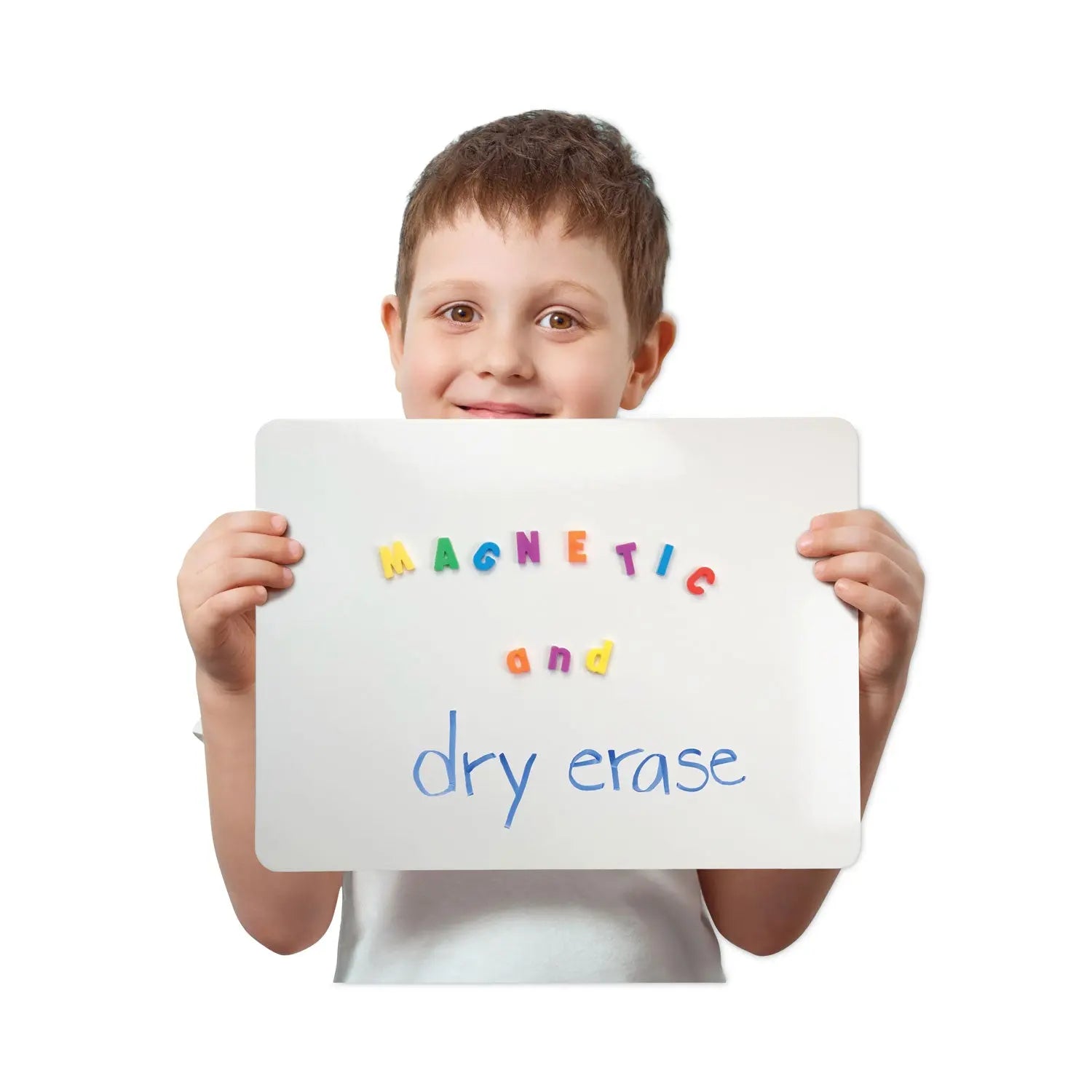 Magnetic Dry Erase Board Set, 12 x 9, White Surface, 12/Pack Flipside Flipcost