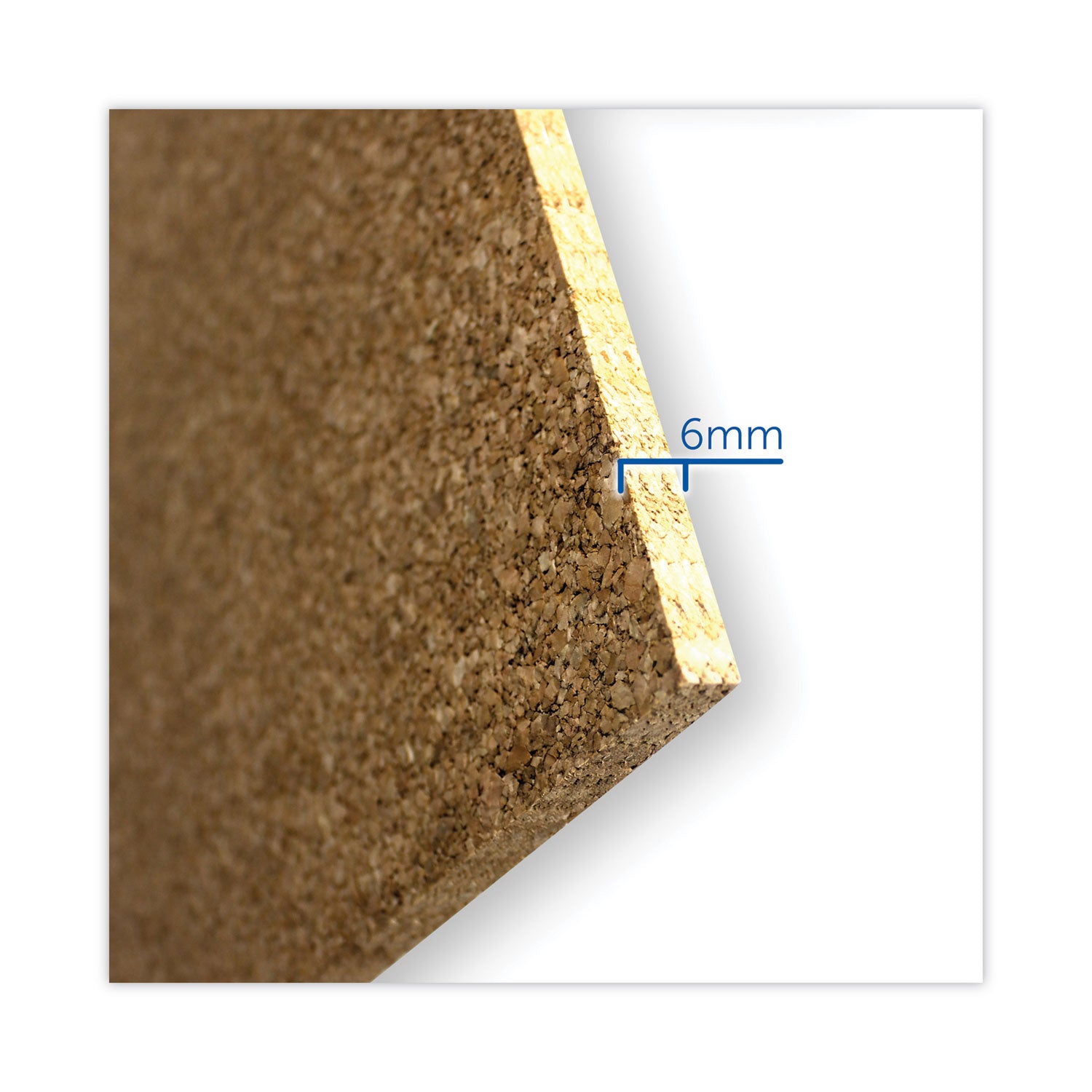 Flipside Cork Roll, 48" x 0.24" x 84", Brown