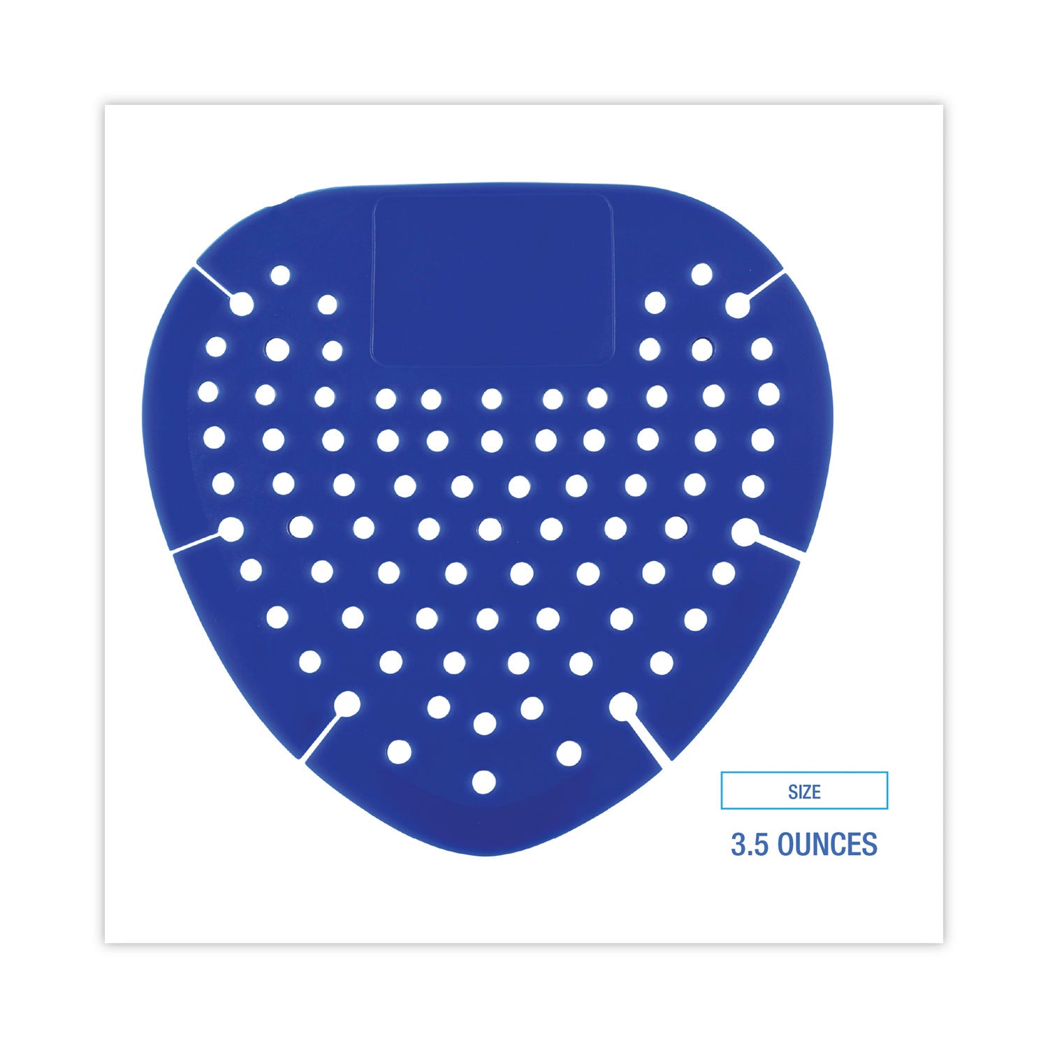 Boardwalk® Deodorizing Urinal Screen, Bubblegum Scent, Blue, Dozen