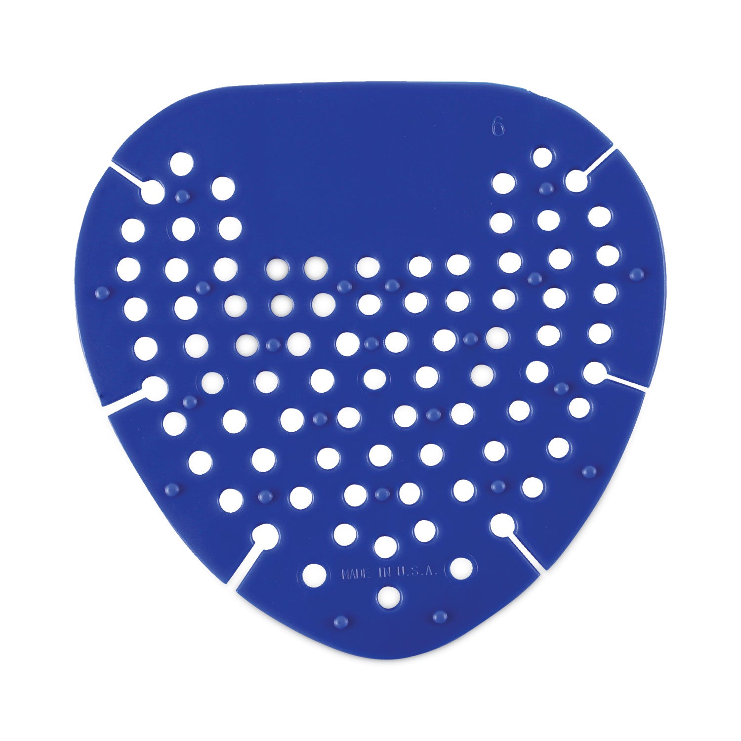 Boardwalk® Deodorizing Urinal Screen, Bubblegum Scent, Blue, Dozen