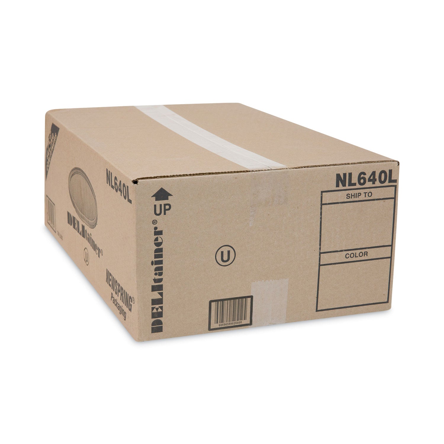 Pactiv Evergreen Newspring DELItainer Microwavable Container Lid, 6.45" Diameter x 0.45" h, Translucent, Plastic, 120/Carton