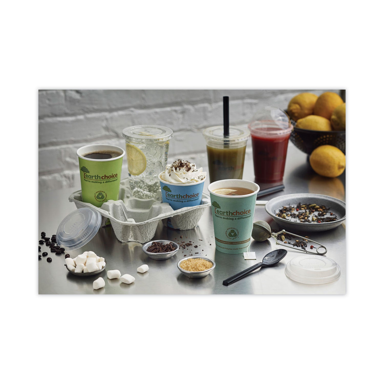 Pactiv Evergreen EarthChoice Strawless RPET Lid, Flat Lid, Fits 9 oz to 20 oz "A" Cups, Plastic, Clear, 1,020/Carton