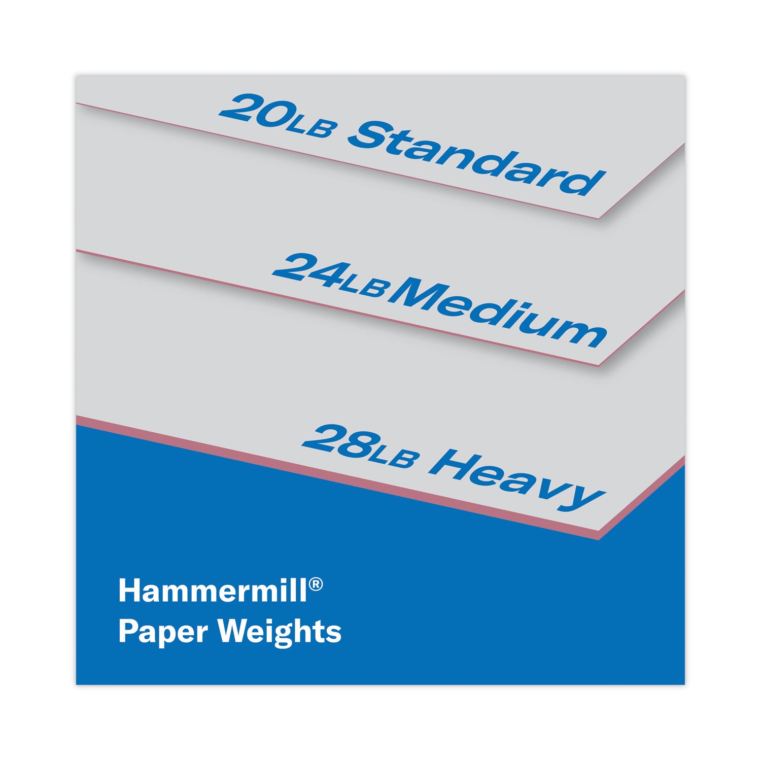 Hammermill® Colors Print Paper, 20 lb Bond Weight, 8.5 x 11, Gray, 500 Sheets/Ream, 10 Reams/Carton