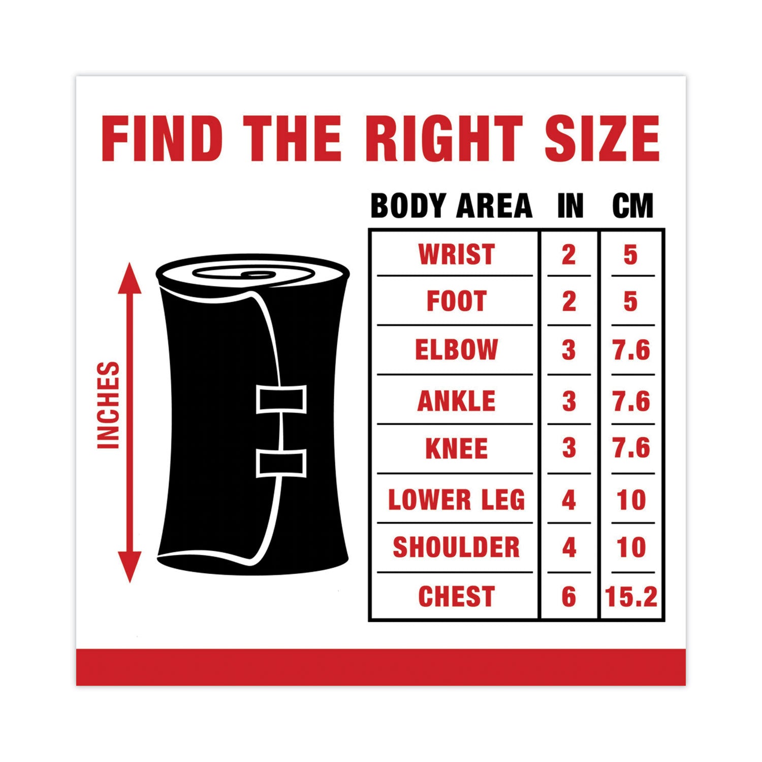 ACE™ Elastic Bandage With E-Z Clips, 4 X 64