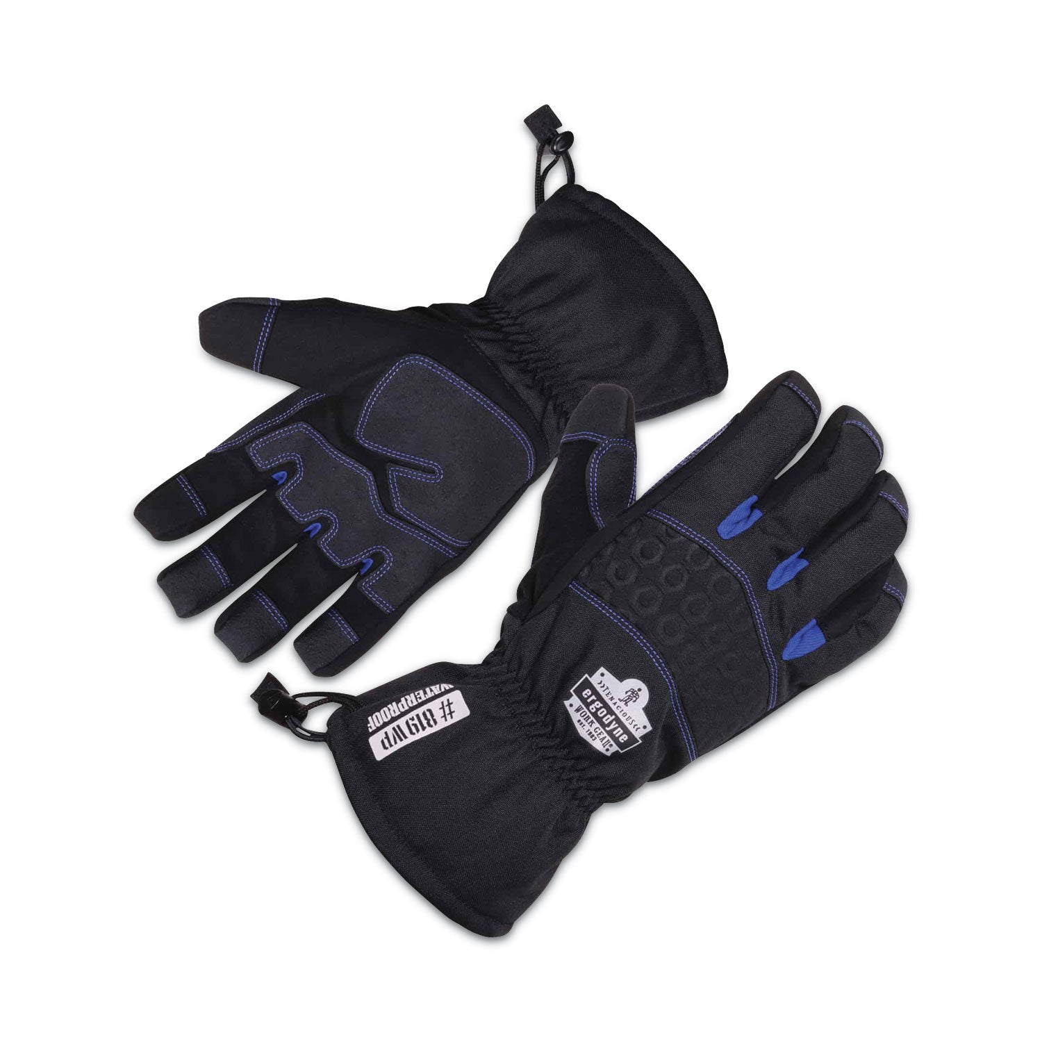 ergodyne® ProFlex 819WP Extreme Thermal WP Gloves, Black, Medium, Pair