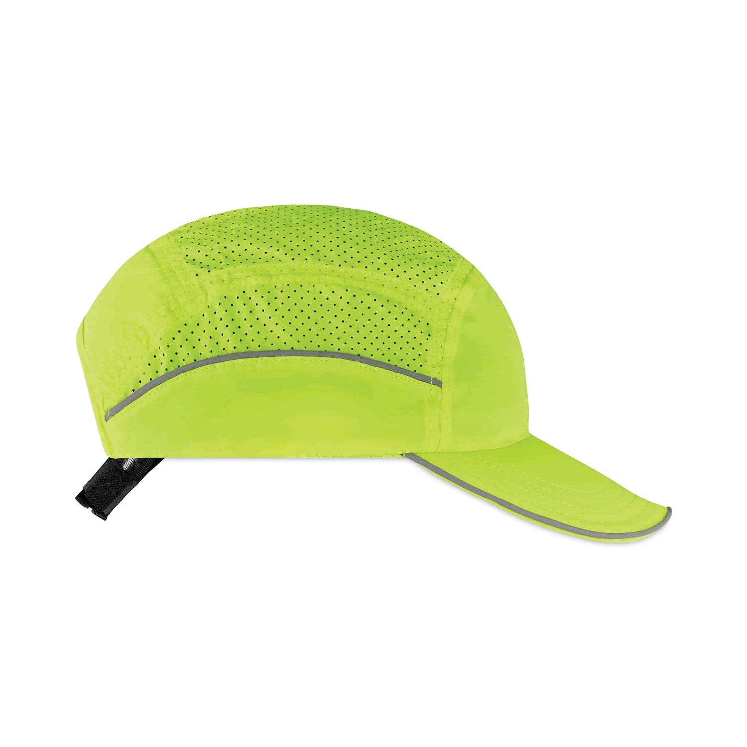 ergodyne® Skullerz 8955 Lightweight Bump Cap Hat, Long Brim, Lime