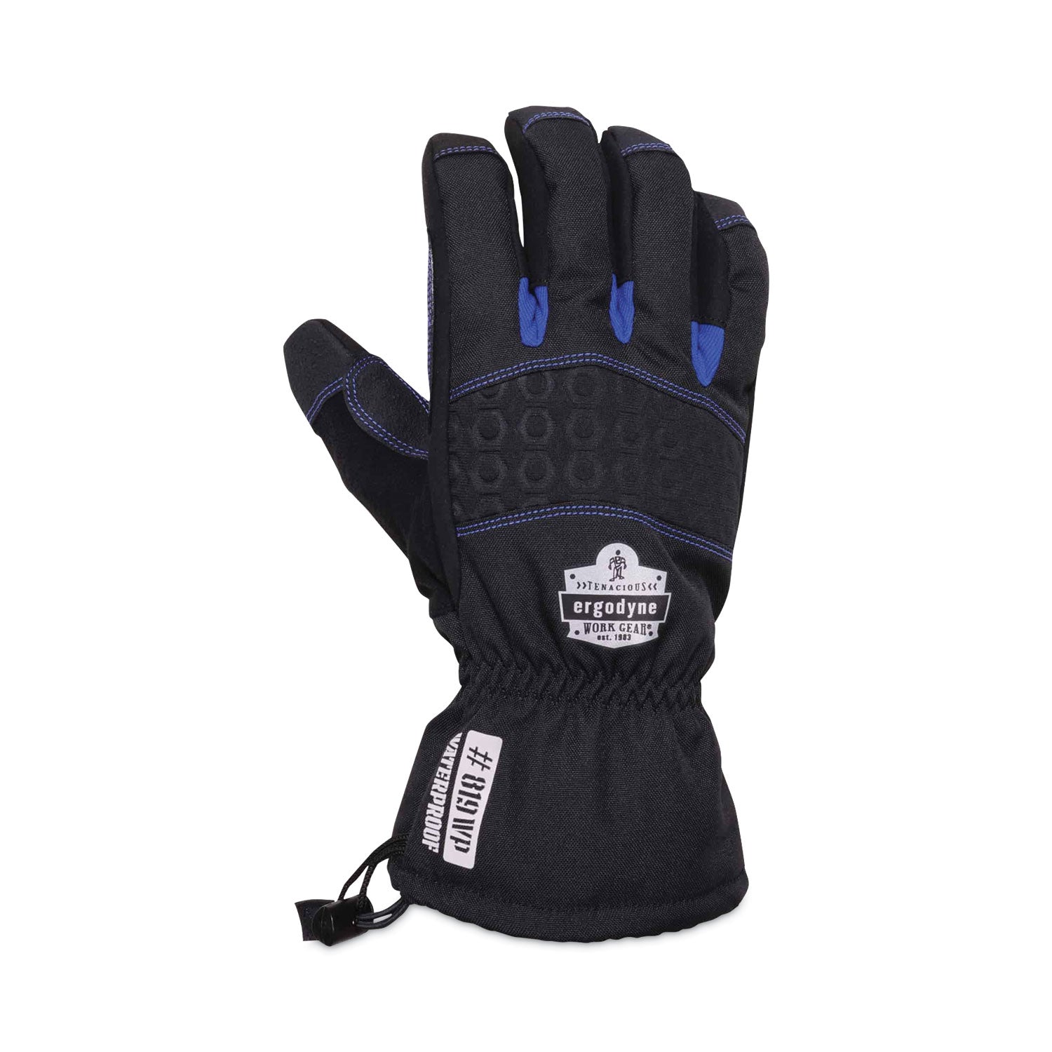 ergodyne® ProFlex 819WP Extreme Thermal WP Gloves, Black, X-Large, Pair