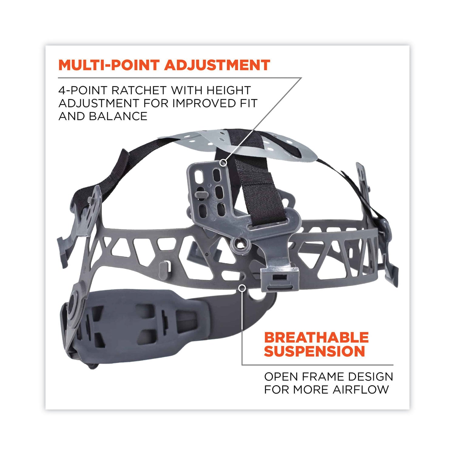 ergodyne® Skullerz 8973 Class C Hard Hat Full Brim, White