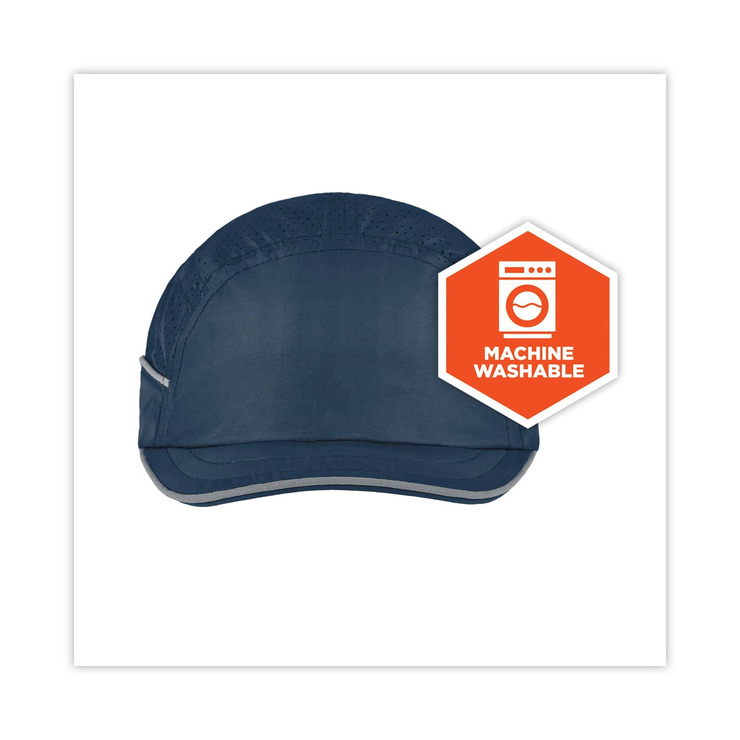 ergodyne® Skullerz 8955 Lightweight Bump Cap Hat, Micro Brim, Navy