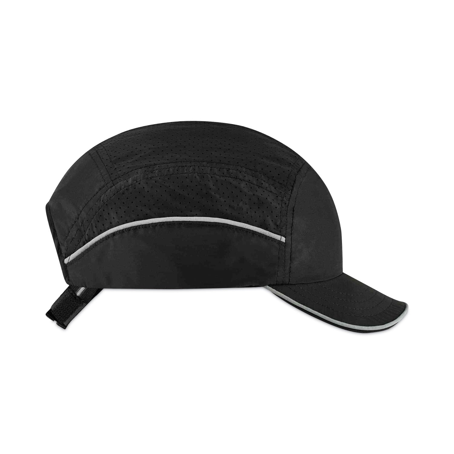 ergodyne® Skullerz 8955 Lightweight Bump Cap Hat, Short Brim, Black