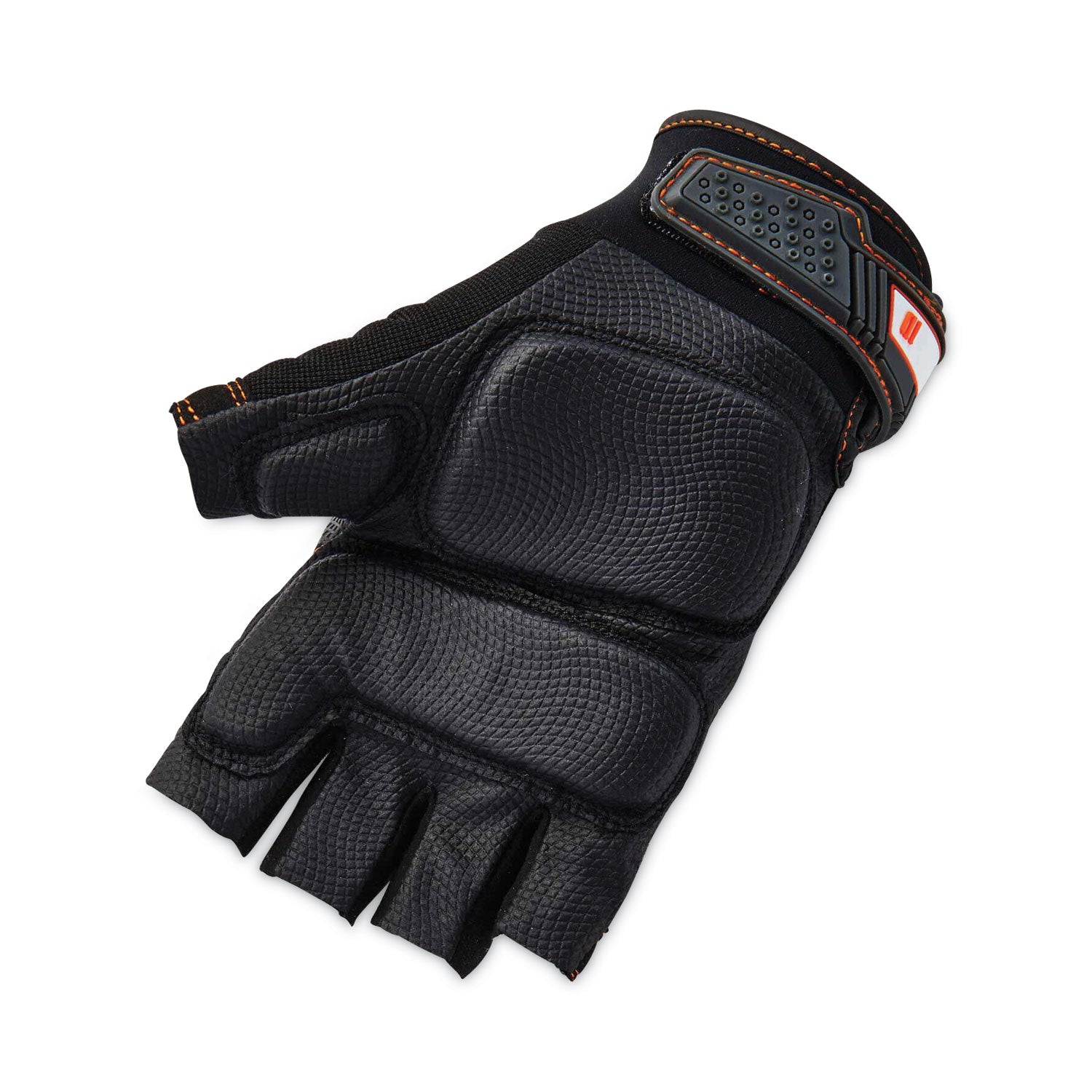 ergodyne® ProFlex 900 Half-Finger Impact Gloves, Black, 2X-Large, Pair