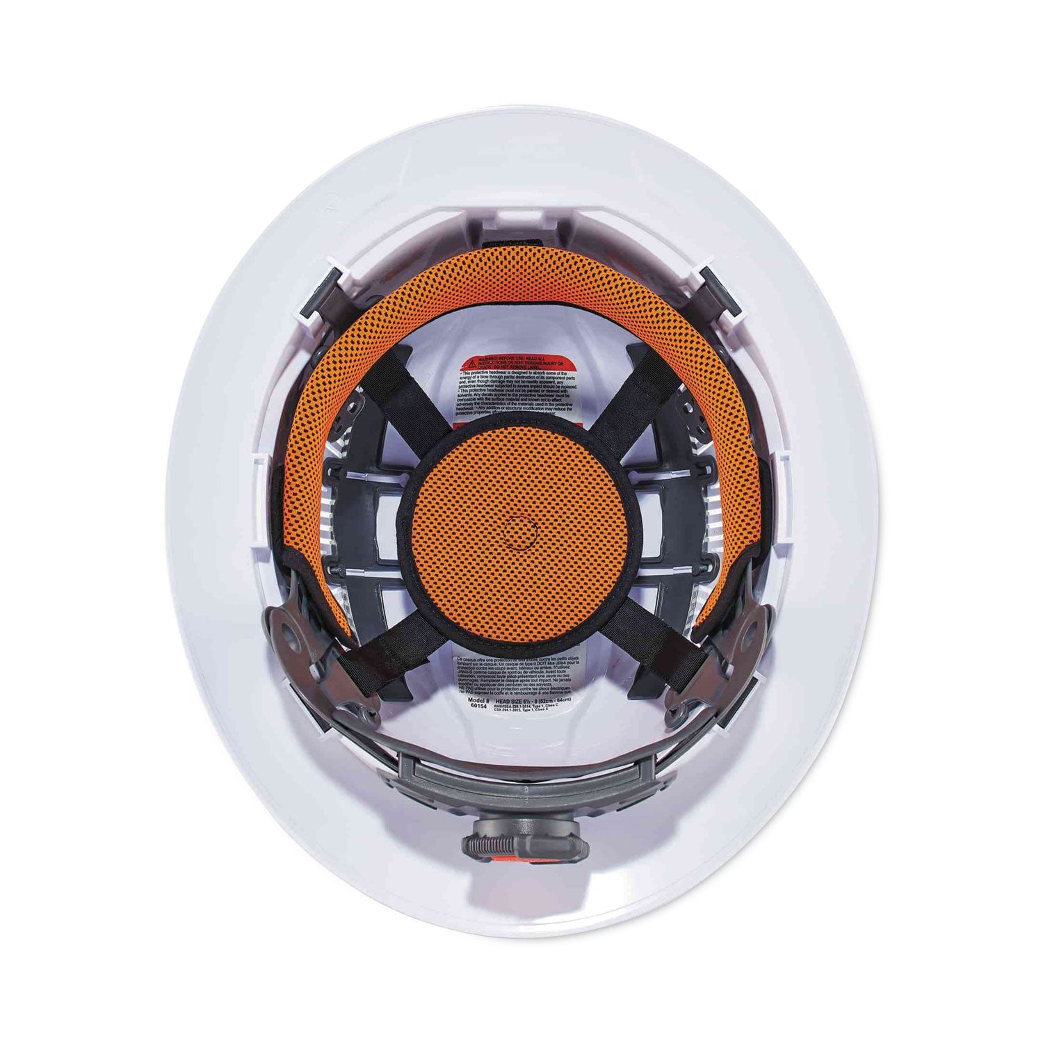 ergodyne® Skullerz 8973 Class C Hard Hat Full Brim, White