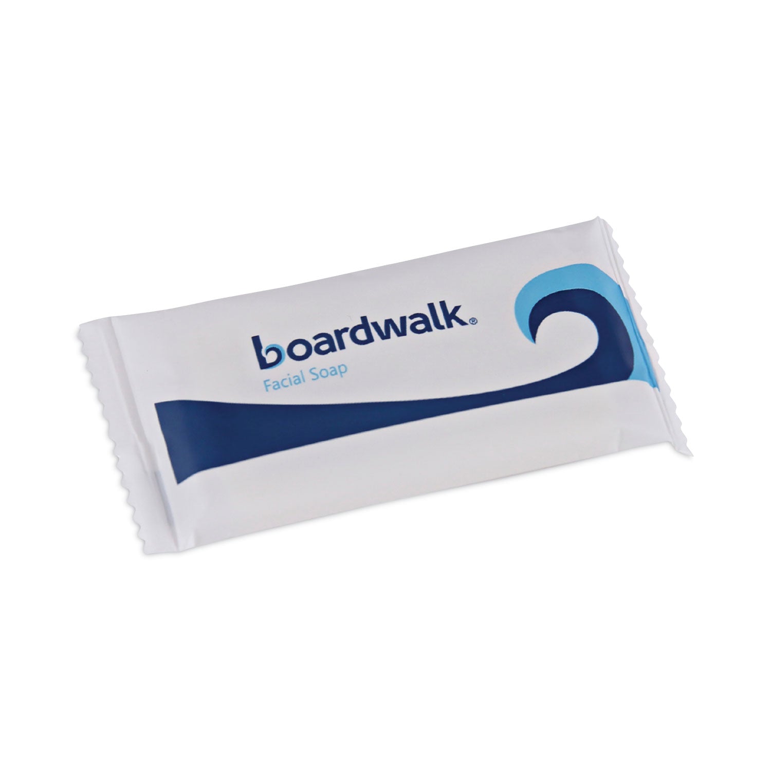 Boardwalk® Face and Body Amenity Soap, Flow Wrapped, Floral Scent, # 3/4 Bar, 1,000/Carton