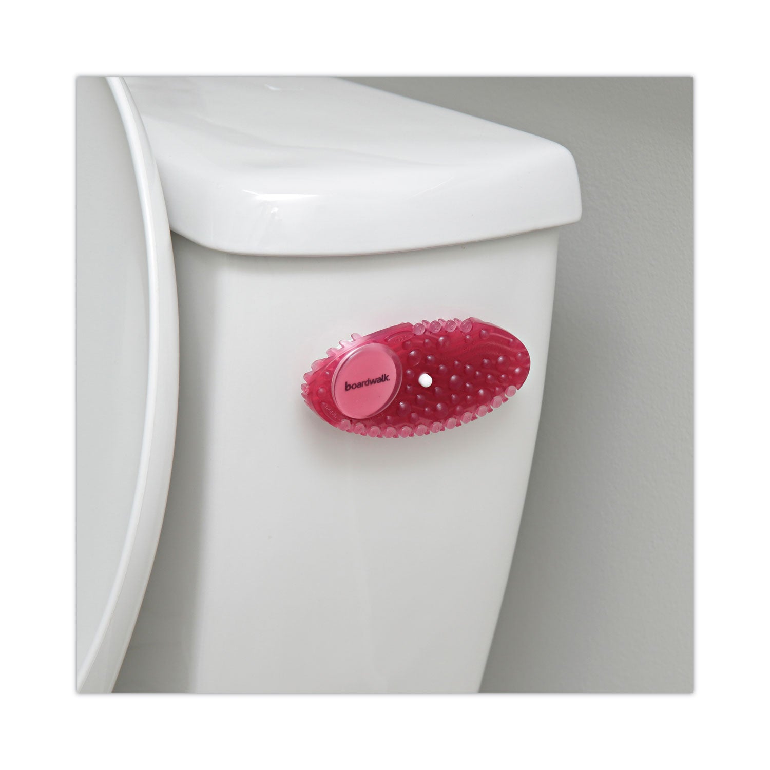 Boardwalk® Curve Solid Air Freshener, Spiced Apple, Red, 10/Box