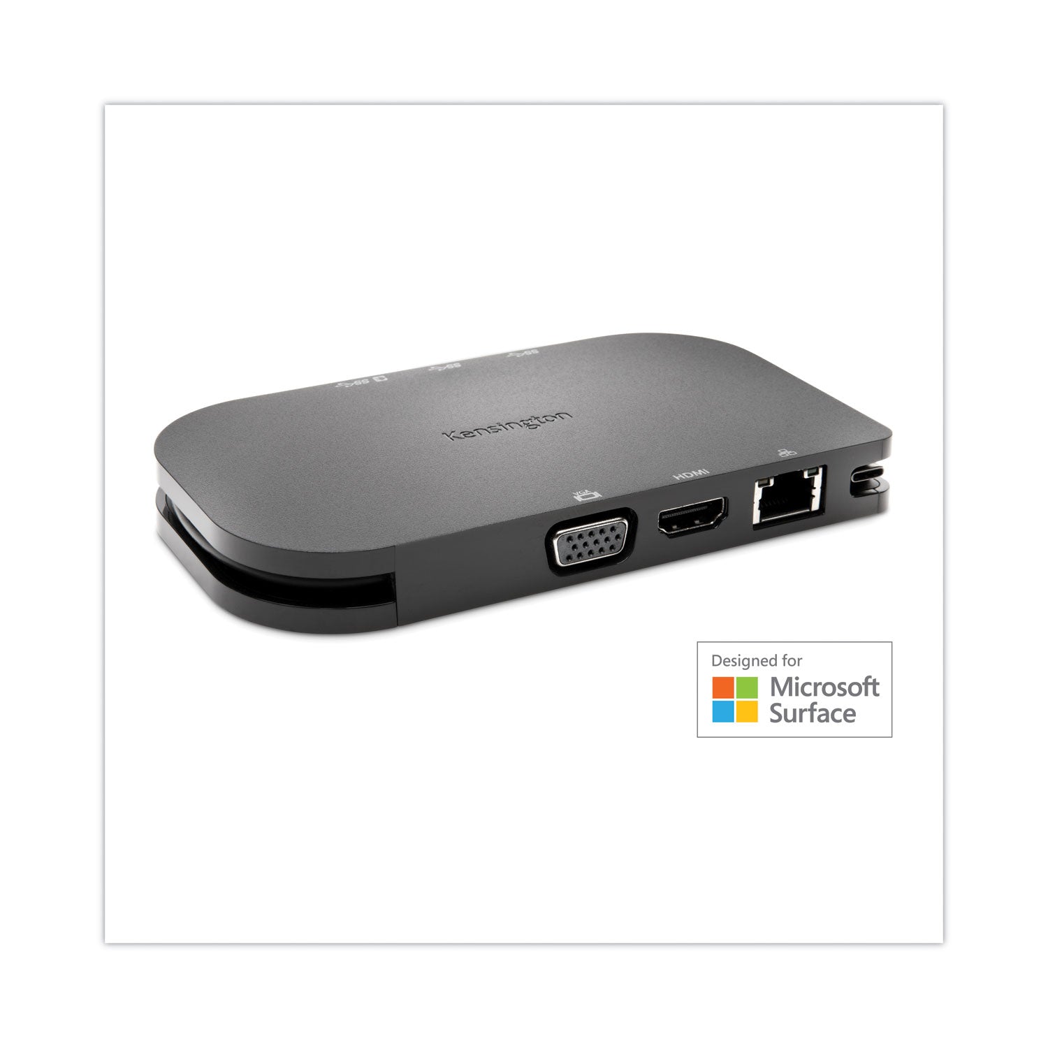 Kensington® SD1610P USB-C Mini Mobile 4K Dock, Gray