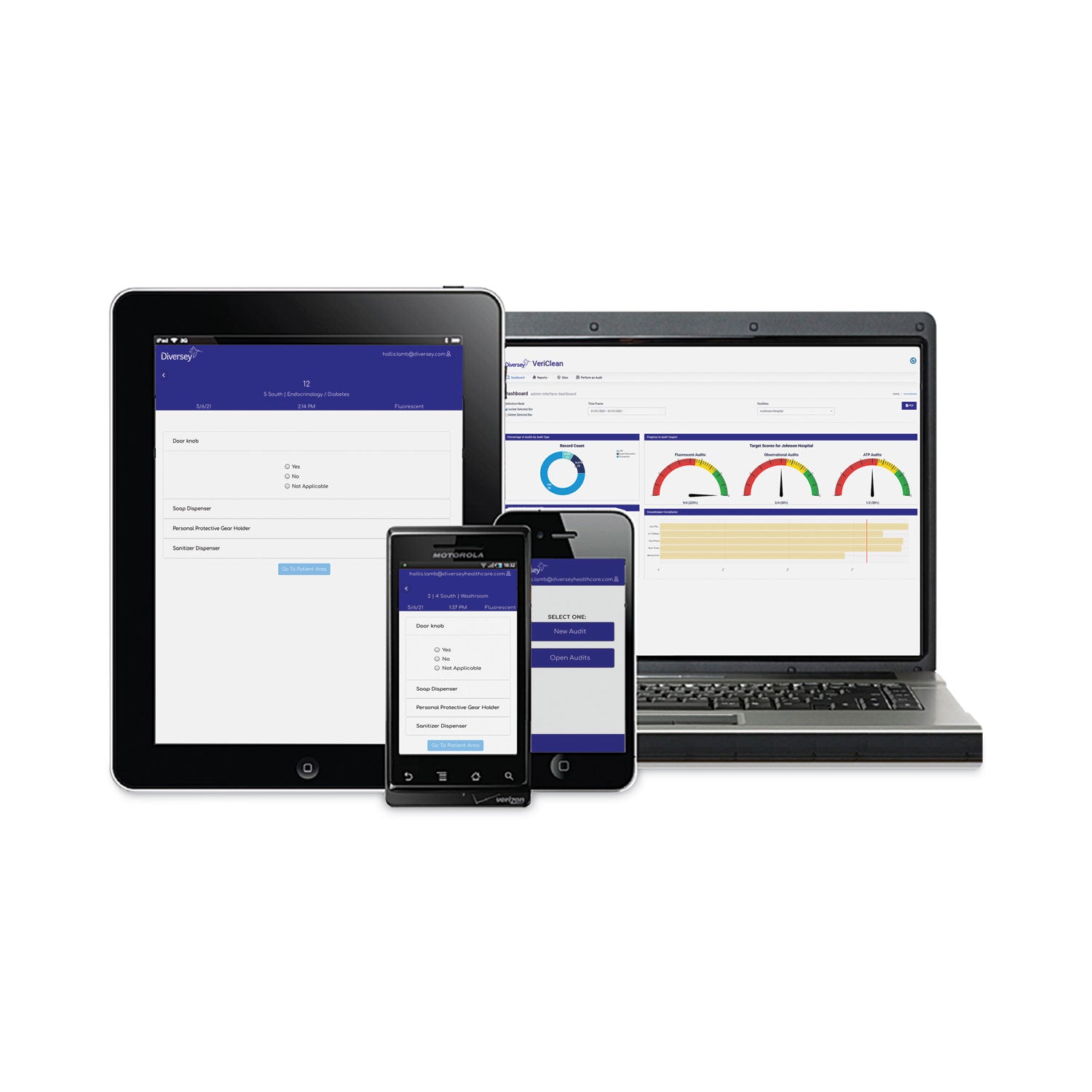 Diversey™ Vericlean Fluorescent Marking Spray, 10 Ml Spray, 6/carton