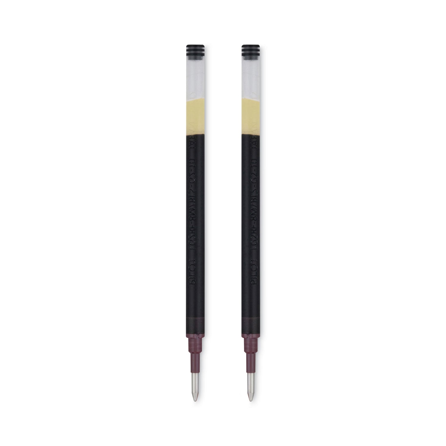 Pilot® Refill For Pilot G2 Gel Ink Pens, Bold Conical Tip, Black Ink, 2/pack