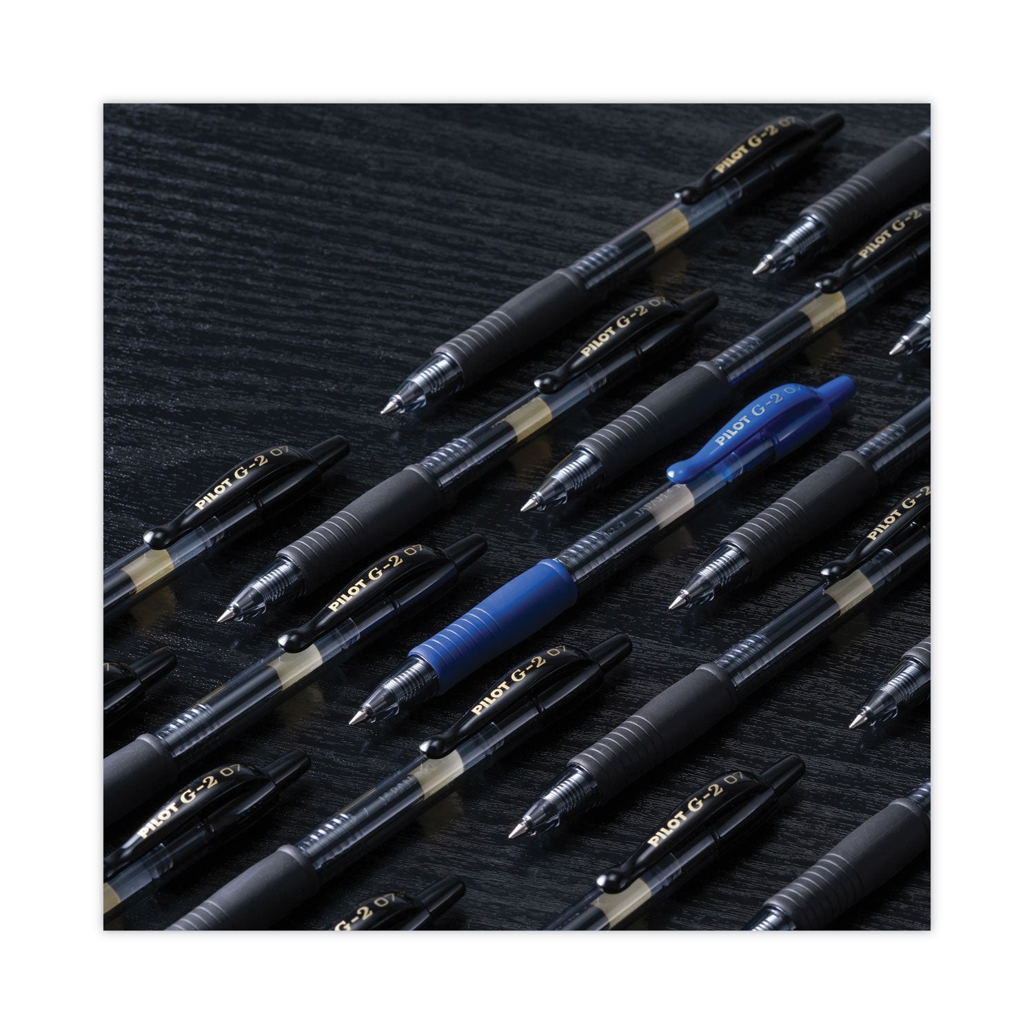 Pilot® G2 Premium Gel Pen, Retractable, Fine 0.7 mm, Assorted Ink and Barrel Colors, 3/Pack