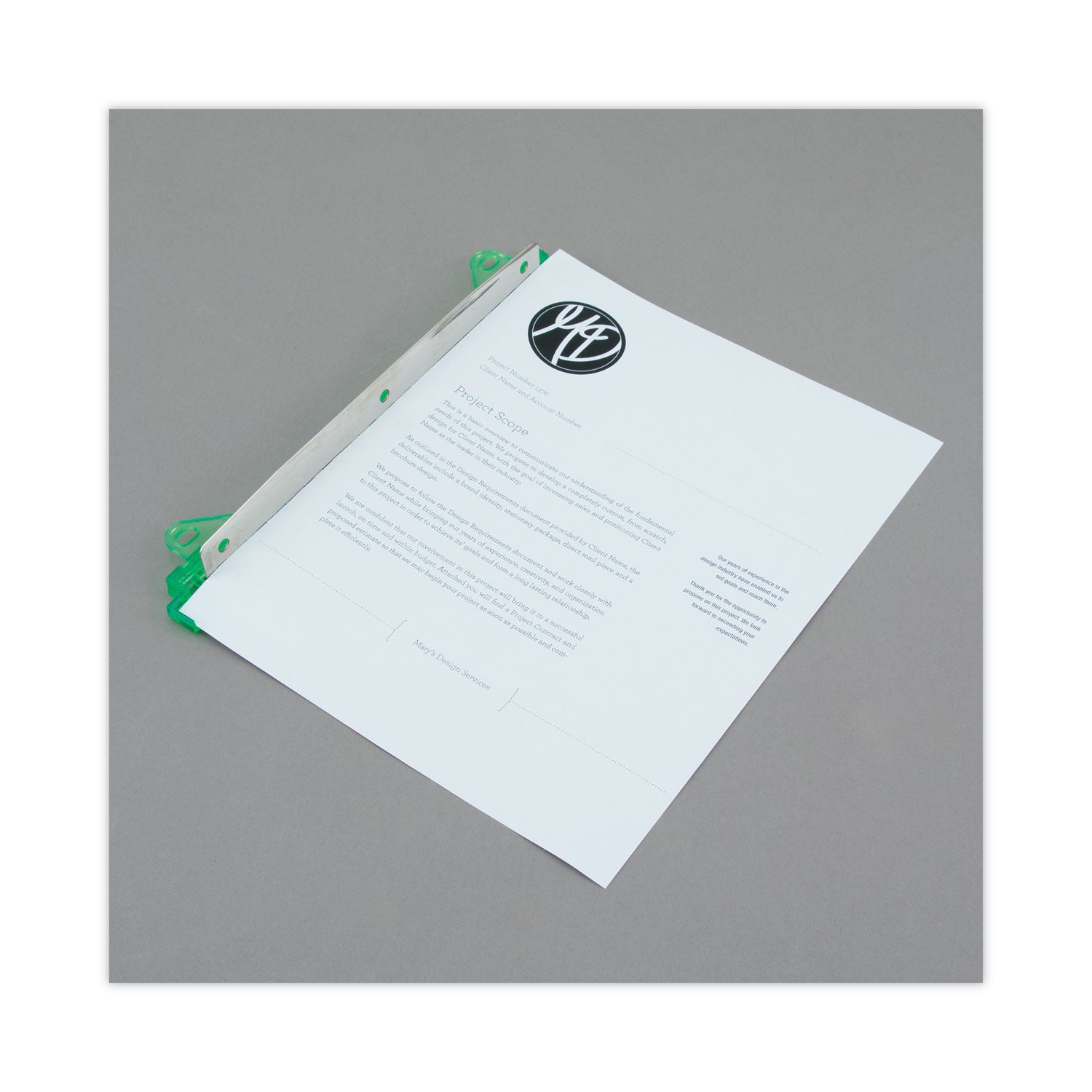 McGill™ 6-Sheet Trident Binder Punch, Three-Hole, 1/4" Holes, Assorted Colors