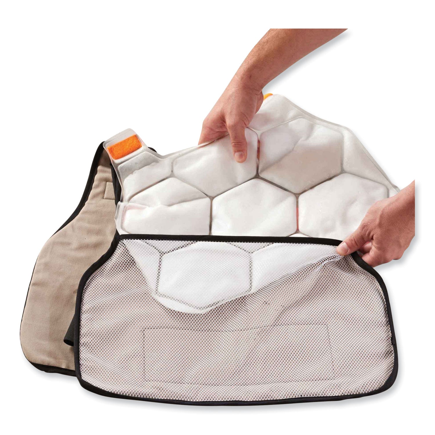 ergodyne® Chill-Its 6220 Phase Change Cooling Vest Charge Packs, Small/Medium, 12 x 16.25