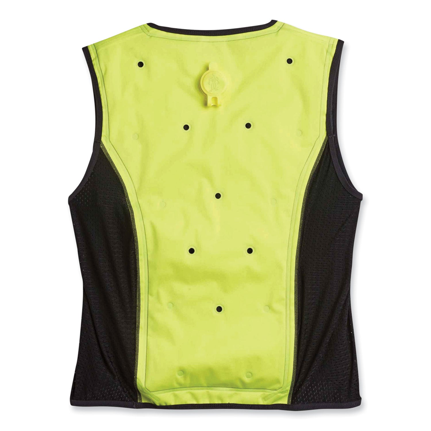 ergodyne® Chill-Its 6685 Premium Dry Evaporative Cooling Vest with Zipper, Nylon, X-Large, Lime