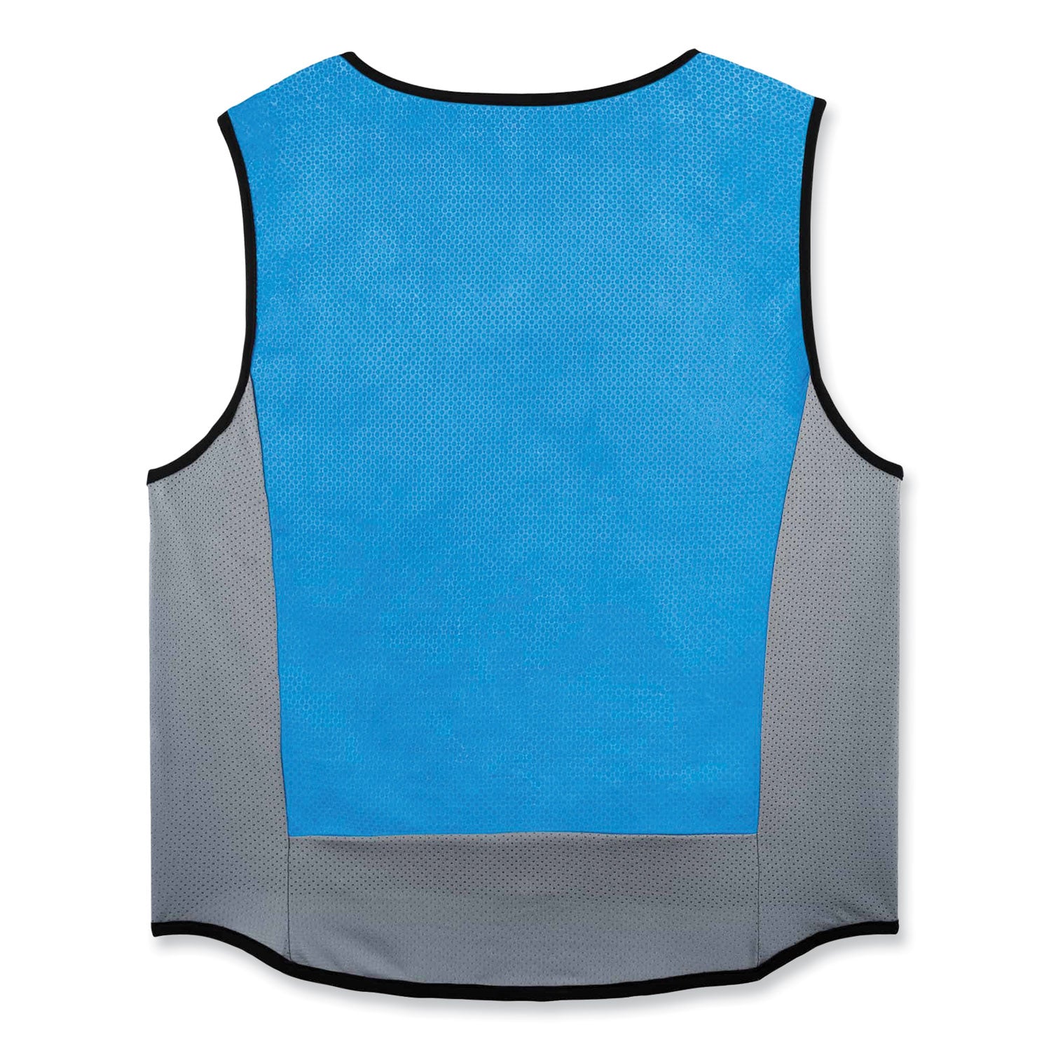 ergodyne® Chill-Its 6667 Wet Evaporative PVA Cooling Vest with Zipper, PVA, X-Large, Blue