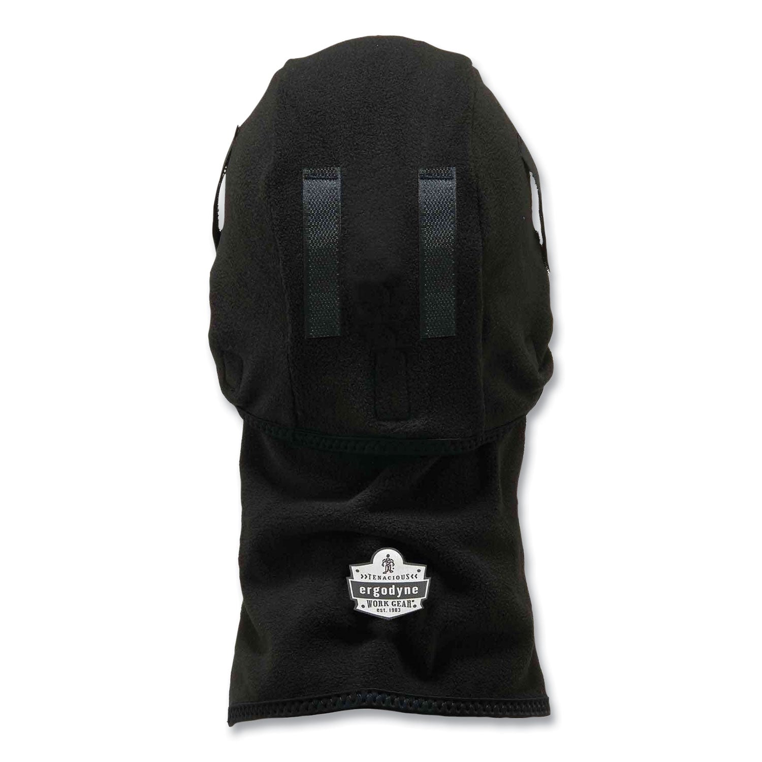 ergodyne® N-Ferno 6826 2-Piece Fleece Balaclava Face Mask, One Size Fits Most, Black