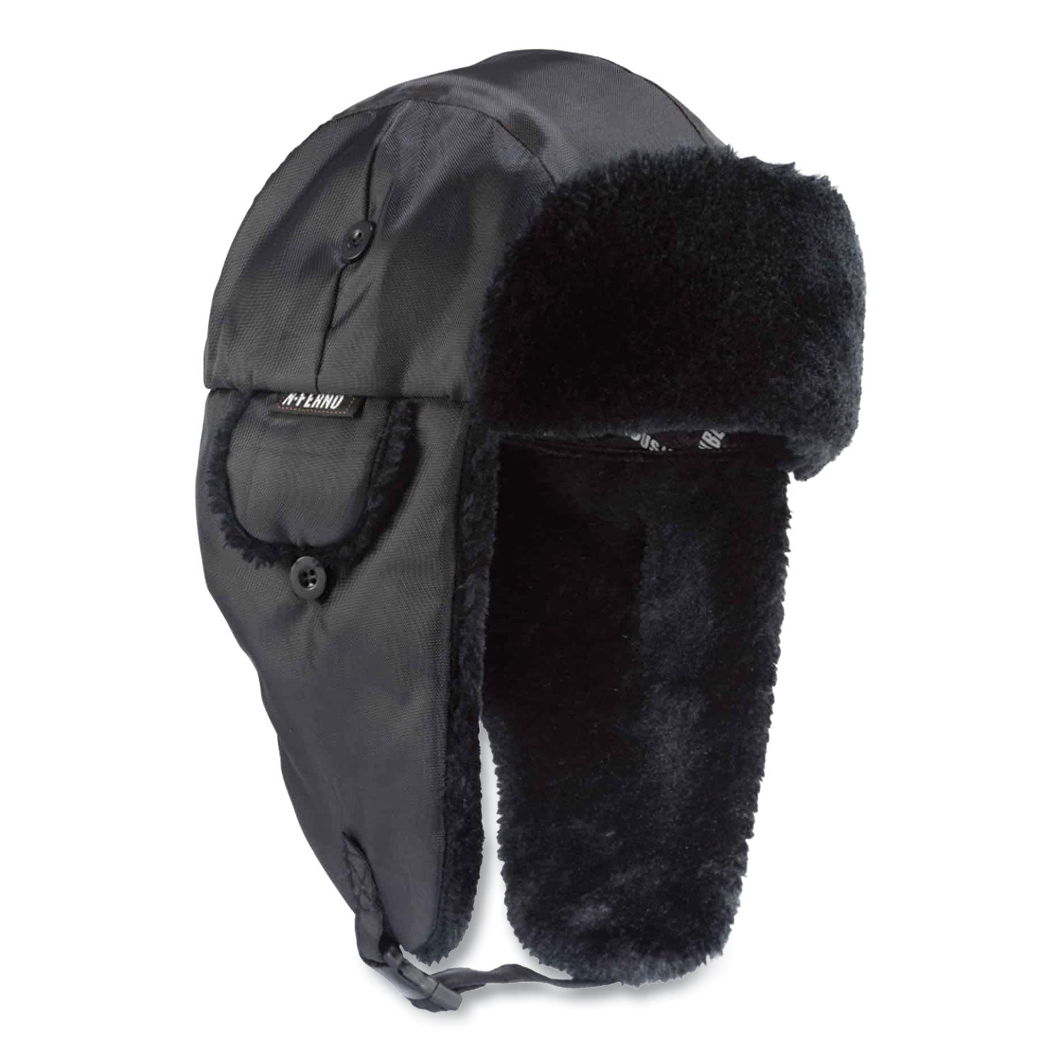 N-Ferno 6802 Classic Trapper Hat, Large/X-Large, Black