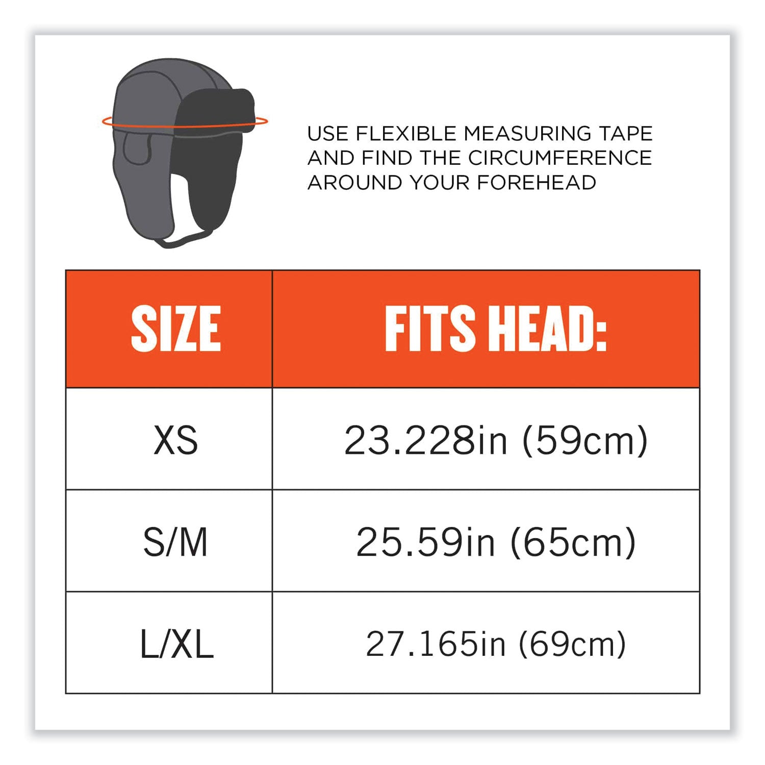 ergodyne® N-Ferno 6802 Classic Trapper Hat, Large/X-Large, Black