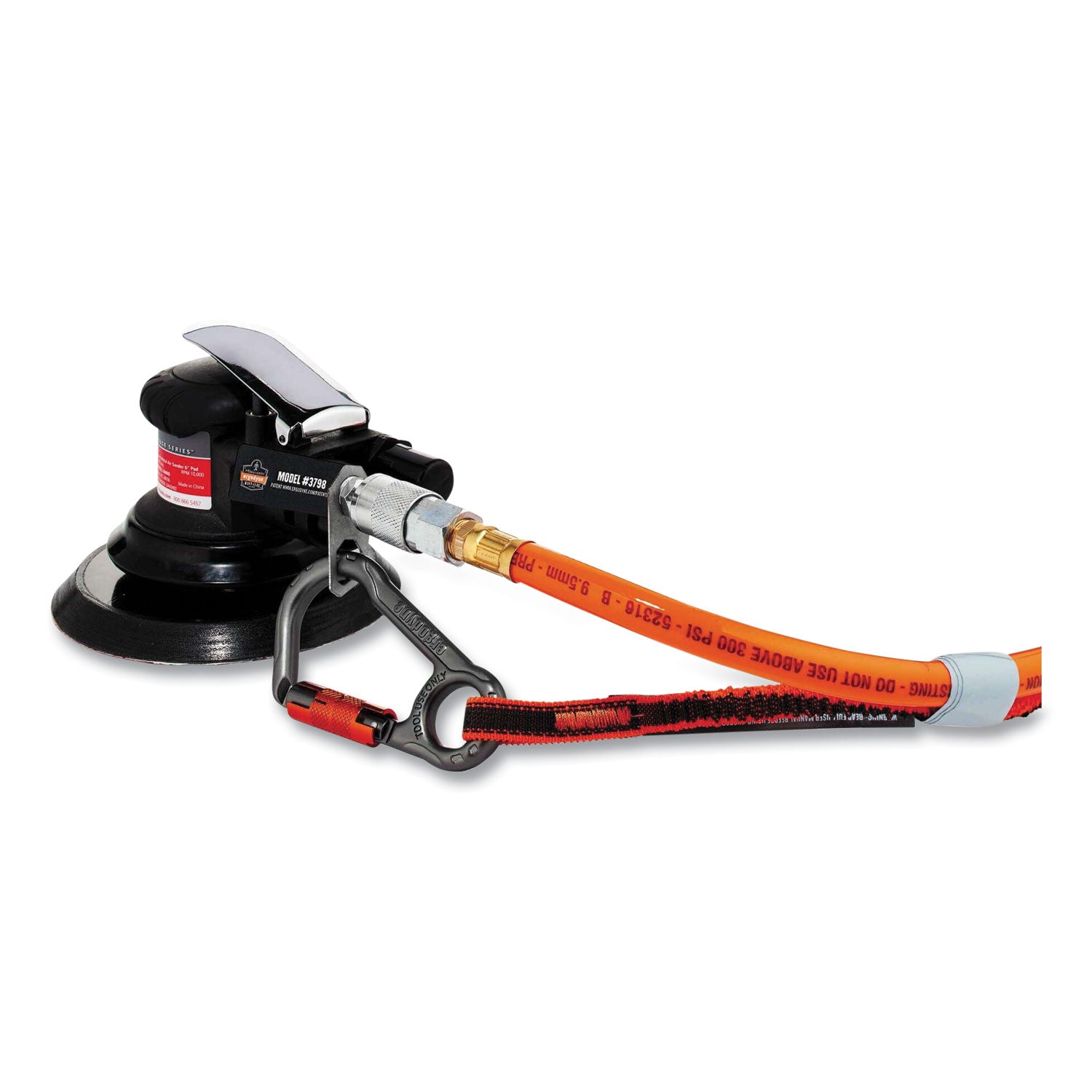 ergodyne® Squids 3798 Pneumatic Tool Trap Bracket, 3 x 6 x 0.13