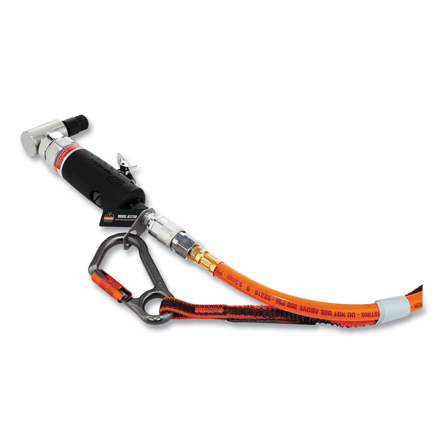 ergodyne® Squids 3798 Pneumatic Tool Trap Bracket, 3 x 6 x 0.13