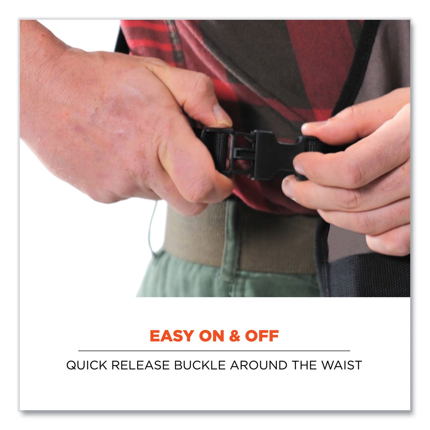 ergodyne® Arsenal 5705 Extended Length Canvas Tool Apron, 13 Compartments, 25.5 x 34, Canvas, Gray