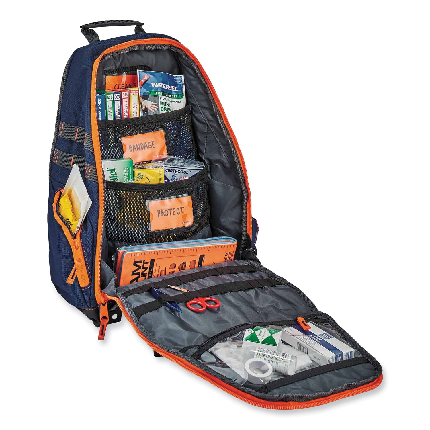 ergodyne® Arsenal 5244 Responder Backpack, 8 x 14.5 x 20, Blue