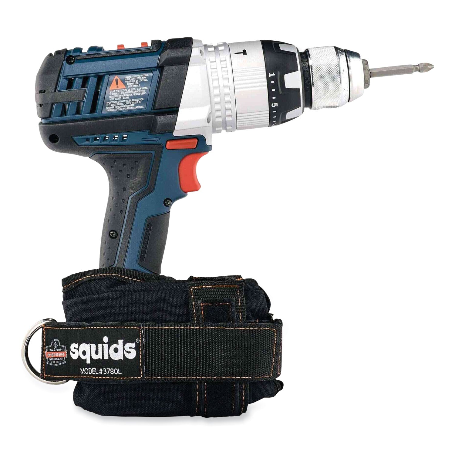 Squids 3780 Power Tool Trap, Large, 3.25 x 4 x 9, Nylon, Black