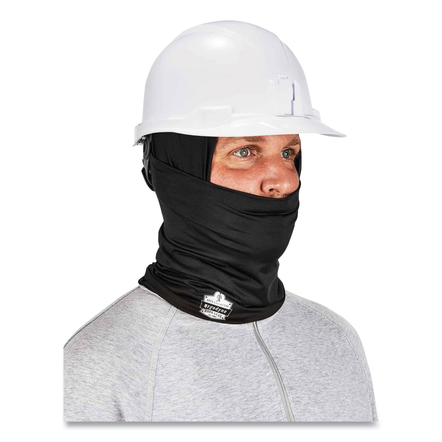 ergodyne® Chill-Its 6487 Cooling Performance Knit Multi-Band, Polyester/Spandex, One Size Fits Most, Black