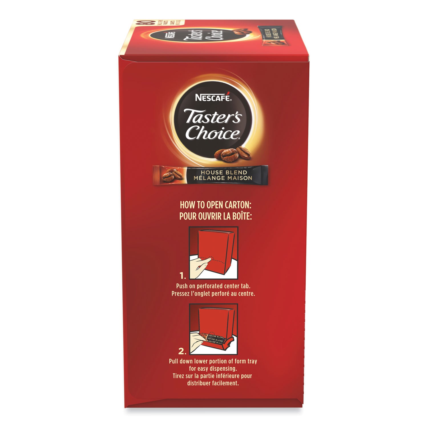 Nescafé® Taster's Choice Stick Pack, House Blend, .06 Oz, 480/carton