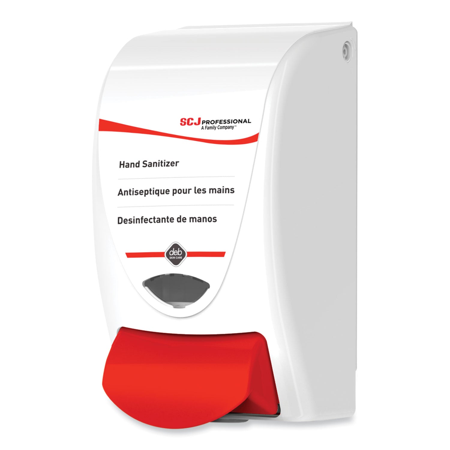 SC Johnson Professional® Sanitizer Dispenser, 1 L, 4.92 x 4.6 x 9.25, White, 15/Carton