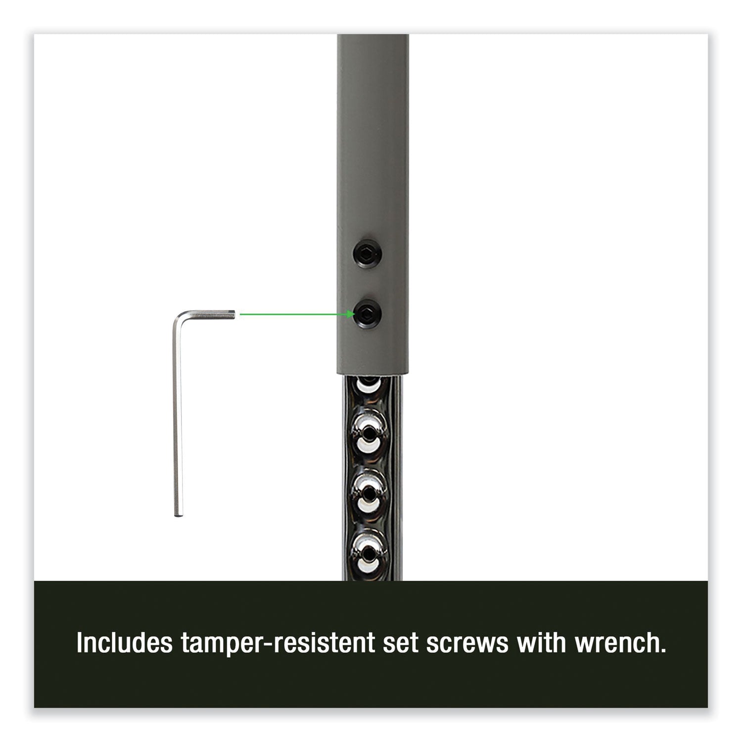 Correll® Height-Adjustable Activity Tables, Rectangular, 48w x 24d x 10h, Gray Granite, 4/Pallet