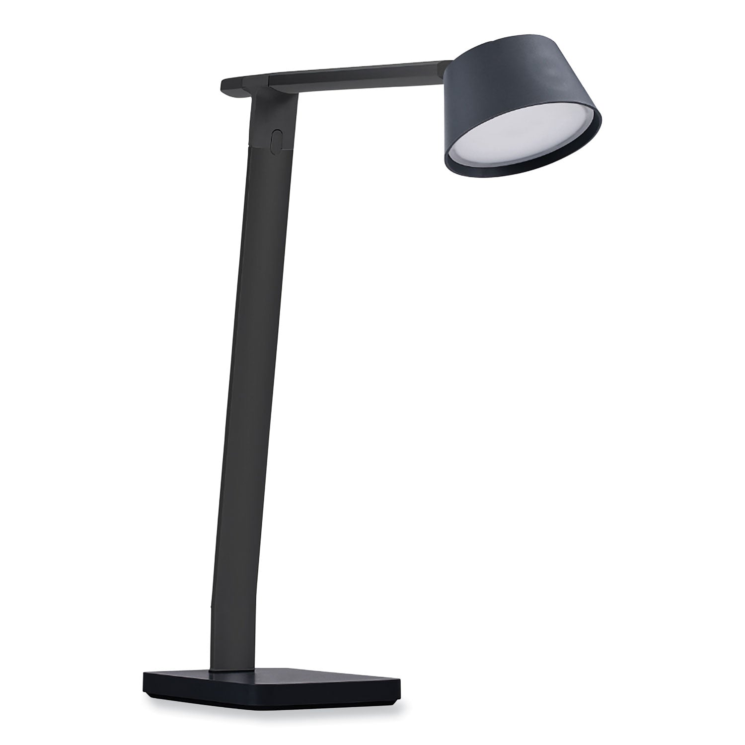 BLACK+DECKER PureOptics Verve Designer Series LED Desk Lamp with Wireless Charging, 17.32" High, Black