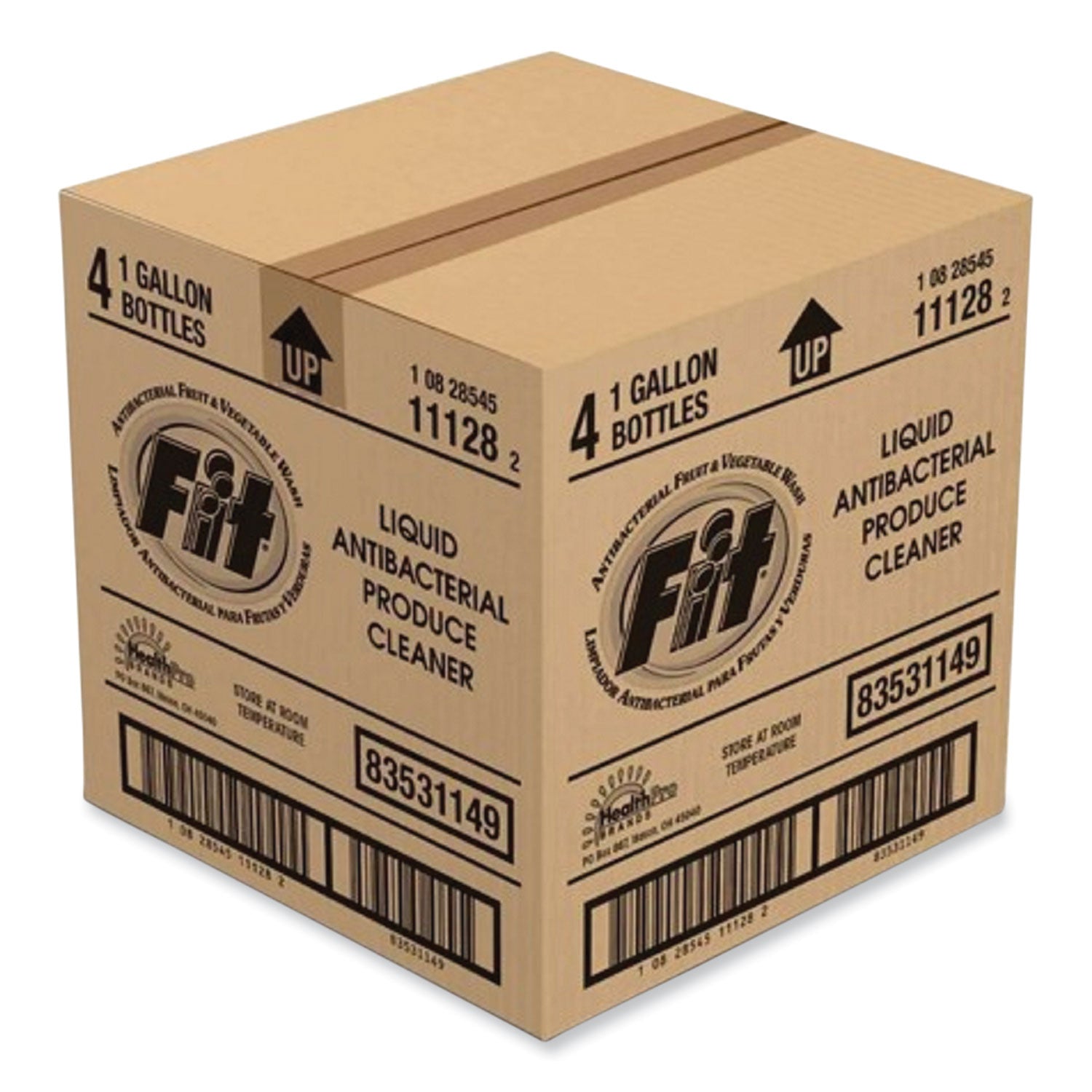 Fit® Produce Wash, Citrus Scent, 1 gal Bottle, 4/Carton